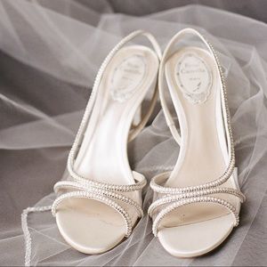 Rene Caovilla Shoes. size 38.5. Only worn once!